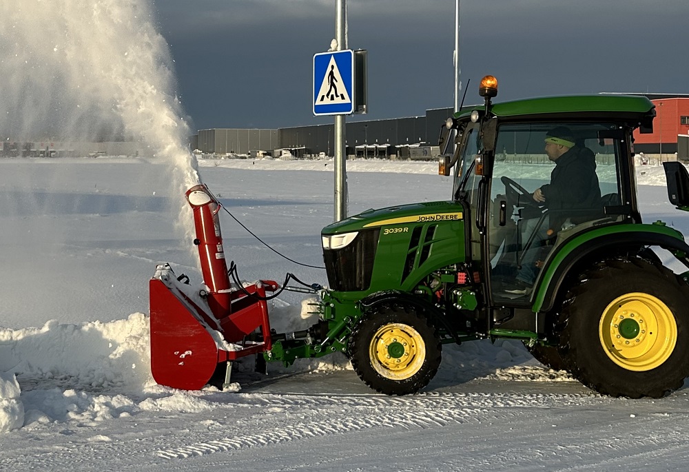 Lumepuhur Bittante väiketraktorile Bittante lumepuhur