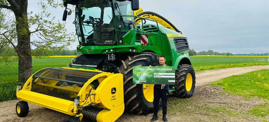 john deere 8600 kütusegarantii