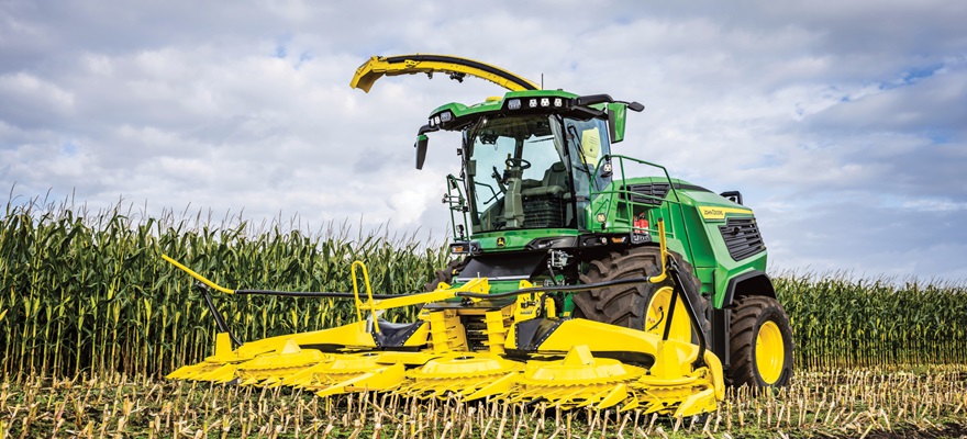 Uue John Deere F9 700 silokombaini esmaesitlus Eestis