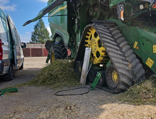john deere kombainide demo