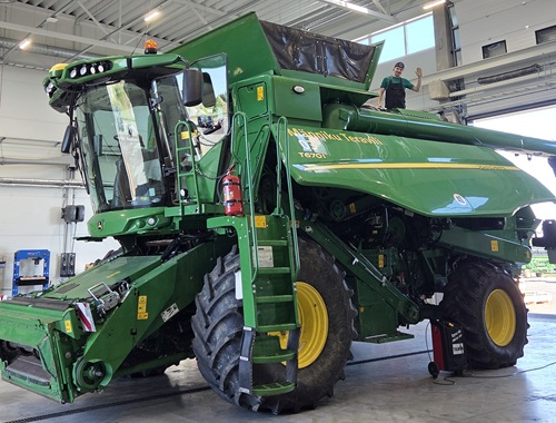 john deere kombainide demo