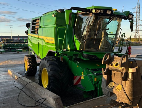 john deere kombainide demo